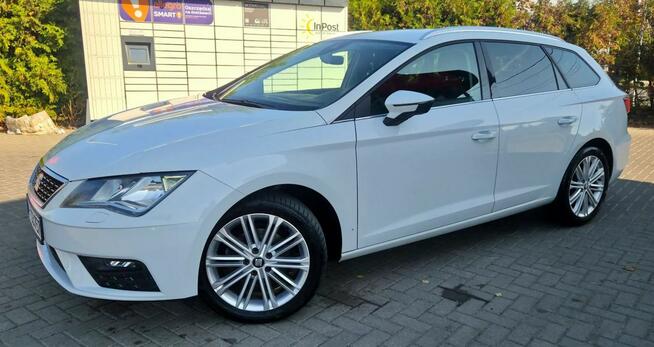 Seat Leon 2.0 TDI 150KM DSG Xcellence ACC Kamera LED Super Stan Import Łęczyca - zdjęcie 3