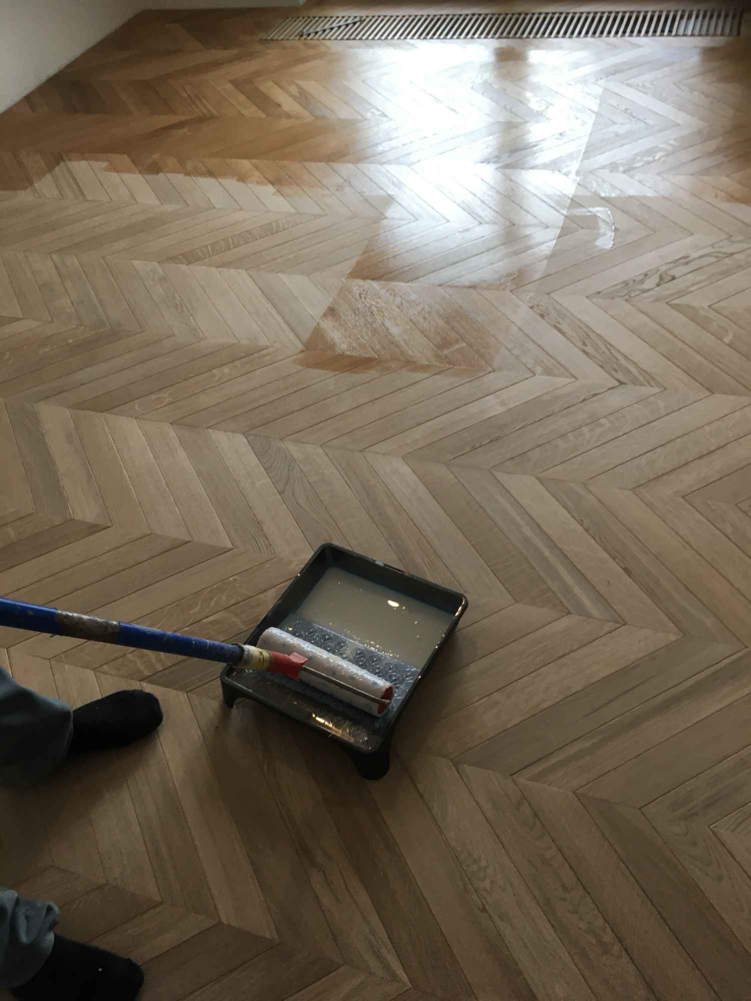 Cyklinowanie podłóg renowacja schodów tarasów inne usługi stolarskie Głuchów - zdjęcie 1