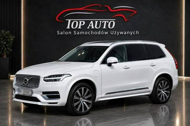VOLVO XC90 T8 AWD Plug-In Hybrid Inscription 407KM Salon PL Hak Bowers Warszawa - zdjęcie 1