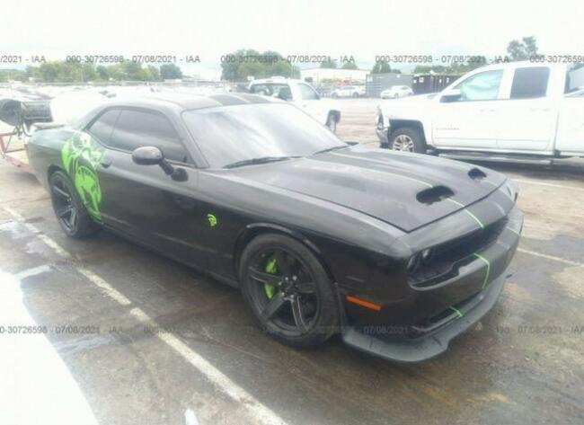 Dodge Challenger 2019, 6.2L, SRT Hellcat, po kradzieży Warszawa - zdjęcie 2