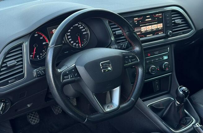 Seat Leon full led 1-wł/pół skóra/FR/navi/klimatronik/ASO/zadatek Ruda Śląska - zdjęcie 12