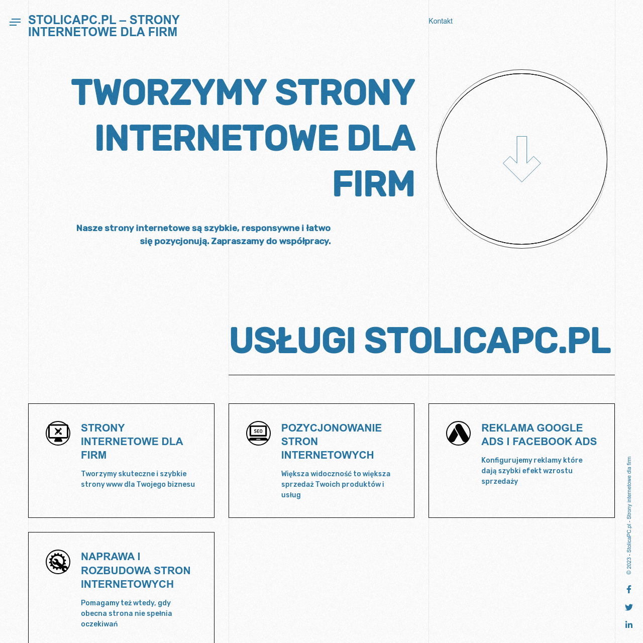 Strony internetowe dla firm od 500 PLN Bemowo - zdjęcie 1