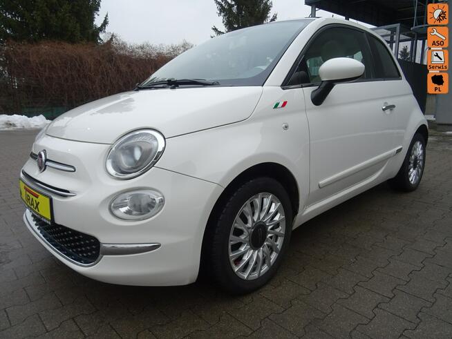 Fiat 500 1.2 70KM Lounge, Salon PL, Dach Panorama Łódź - zdjęcie 1