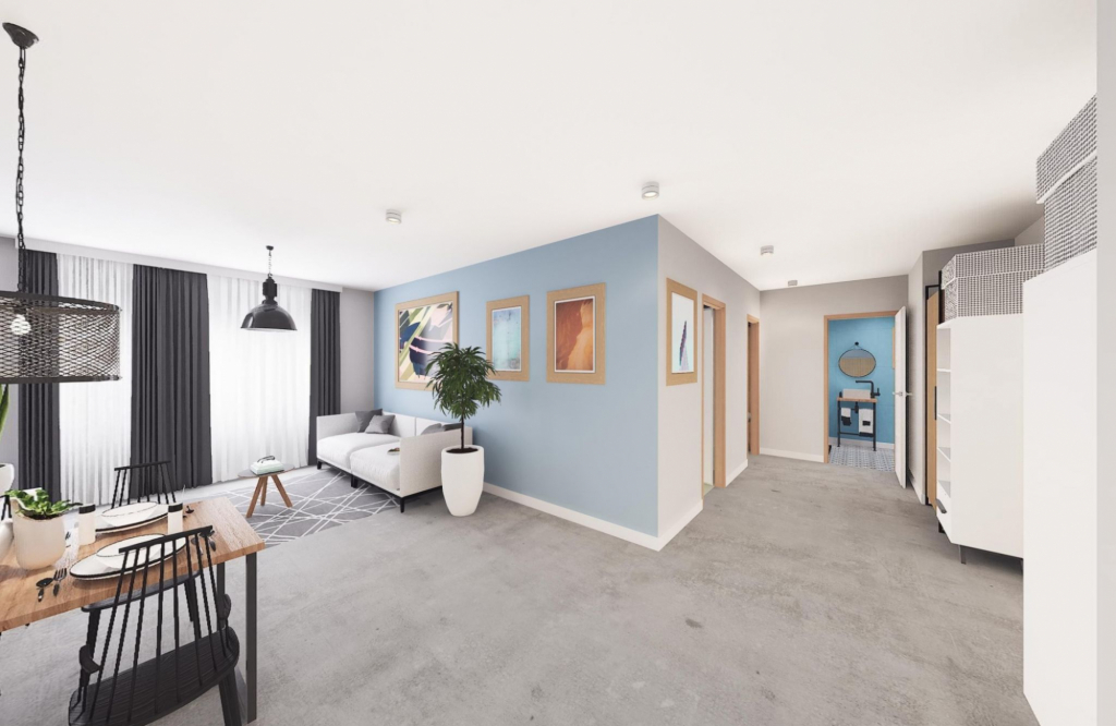 GOTOWE/Mieszkanie 3pok, 64,55m2 z balkonem /Wrocław Szczepin Wrocław - zdjęcie 6