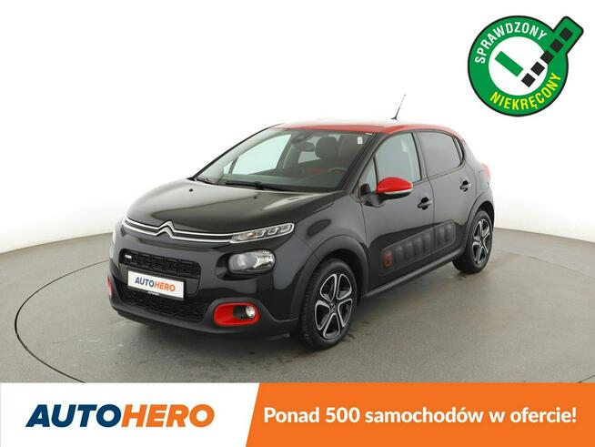 Citroen C3 Shine grzane fotele PDC LED tempomat AsystenPasaRuchu Warszawa - zdjęcie 1