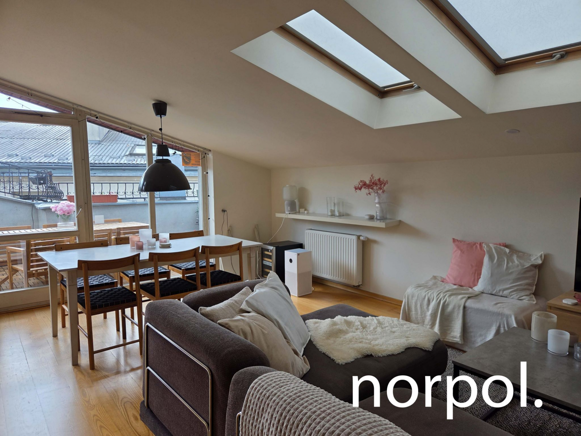 Stylowy apartment z jedną sypialnią i tarasem w centrum Kazimierza Kraków - zdjęcie 7