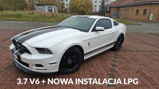 Ford Mustang 3.7 V6 305KM+Nowe LPG |GT|Doinwestowany|faktura Łódź - zdjęcie 1