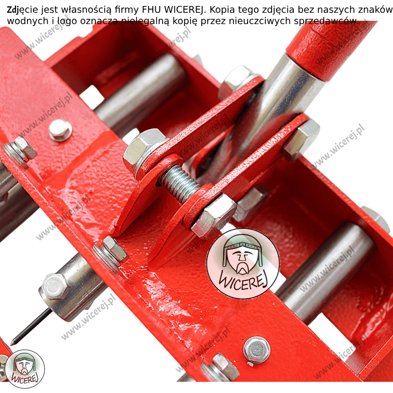 Dziurkacz do ramek jednoramienny 5 igłowy ręczny uniwersalny Jaśliska - zdjęcie 7