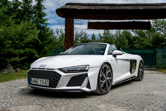 Audi R8 Performance / 5.2 V10 570KM RWD / Ibis White / Import USA / FV Ropczyce - zdjęcie 12