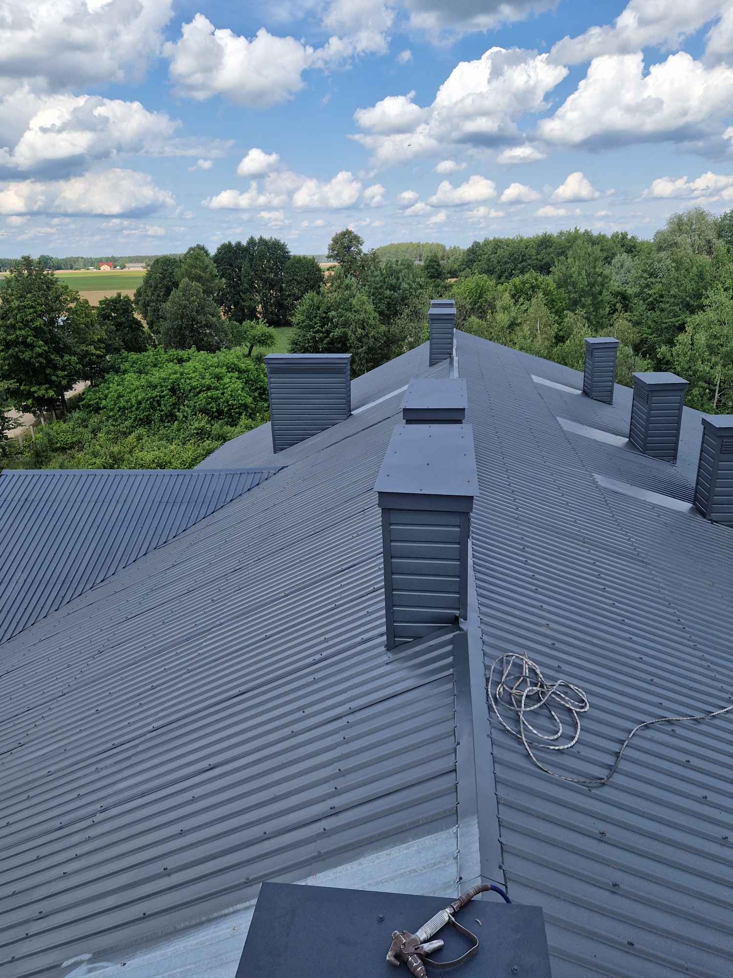 Malowanie dachów, Mycie elewacji, Mycie kostki brukowej. Giżycko - zdjęcie 1