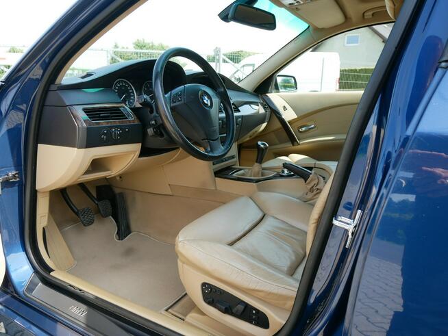 525 i 192KM -Skóra -U wł od 5 lat -Bardzo zadbany +Koła zima -Zobacz Goczałkowice-Zdrój - zdjęcie 4