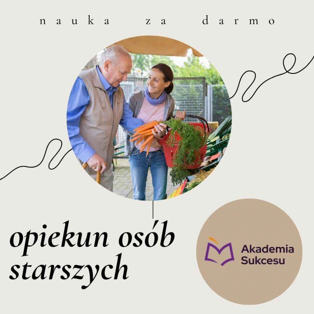 Opiekun Osoby Starszej - nauka za darmo! Suwałki - zdjęcie 1