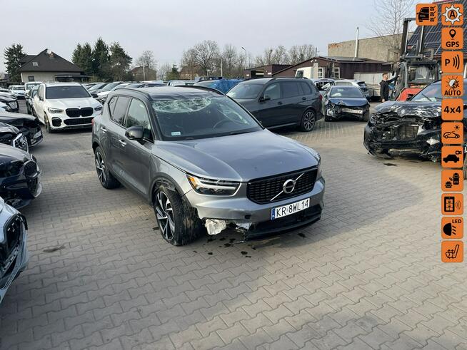 Volvo XC 40 R design T5 AWD HAK Skóra Kamera Pamięć Panorama Virtual Gliwice - zdjęcie 1