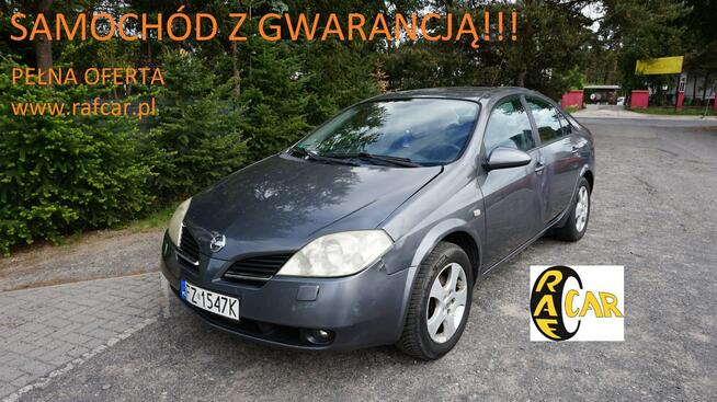 Nissan Primera zarejestrowany, ubezpieczony. Gwarancja. Polecam !!! Zielona Góra - zdjęcie 1