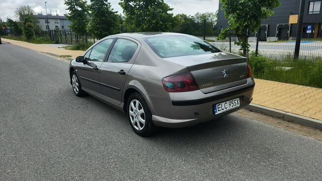 Peugeot 407 1.6 HDi 2006r Klimatyzacja Elektryka Ekonomiczny Pabianice - zdjęcie 4