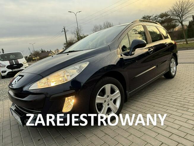 Peugeot 308 1.6HDi 2011r Climatronic Nawigacja Alufelgi Zarejestrowany Sokołów Podlaski - zdjęcie 1