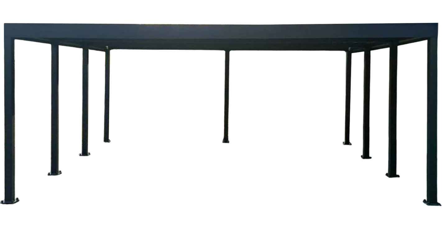 Carport PREMIUM - Wiata samochodowa 7x5m - antracyt TS1230 Wągrowiec - zdjęcie 1