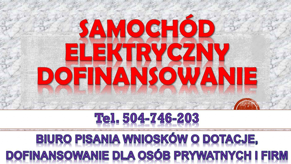 Nasze auto, dofinnasowanie do samochodu elektrycznego, dotacja Psie Pole - zdjęcie 1