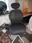 Fotel czarny bardzo wygodny