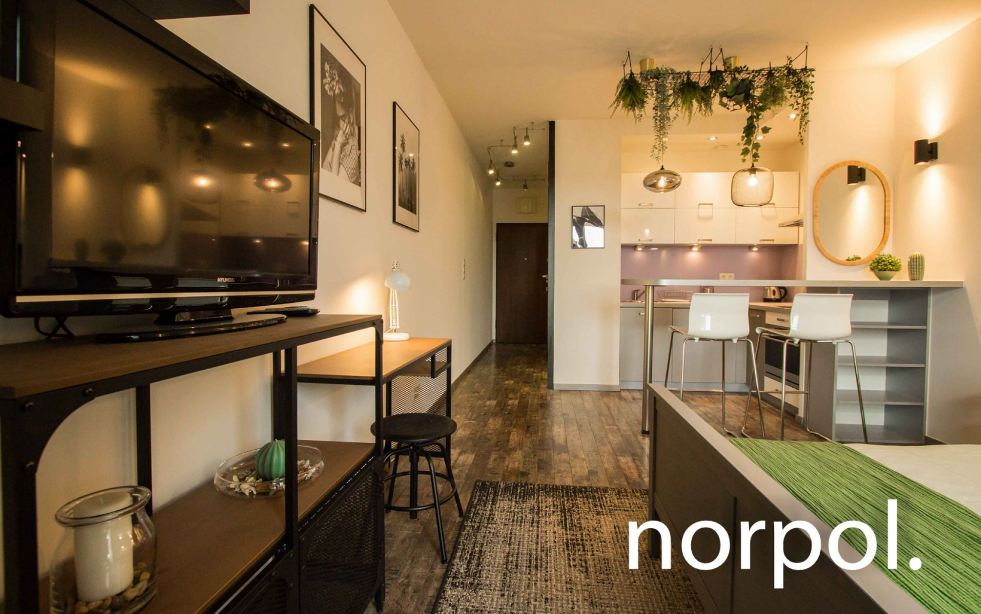 Studio w Angel City | 28 m², umeblowane, klimatyzacja, idealne pod Kraków - zdjęcie 4