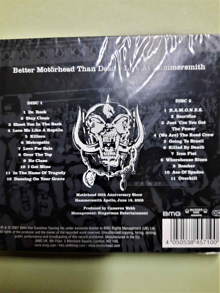 Polecam Rewelacyjny Koncert Motorhead 2x płyty CD Katowice - zdjęcie 3