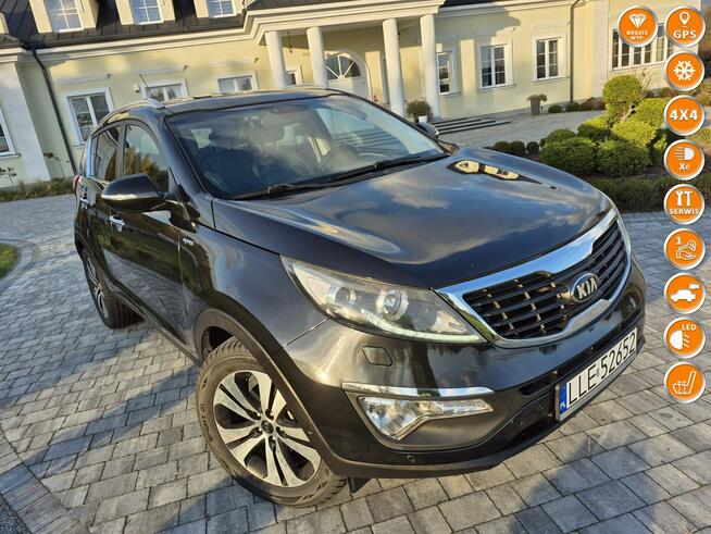 Kia Sportage 2.0 crd AUTOMAT 4X4 kamera led NOWE OPONY Drelów - zdjęcie 1