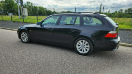 BMW 530 E61 3.0D 260KM 2004 Klima Skóry Automat Alu Kombi Tempomat Pabianice - zdjęcie 3