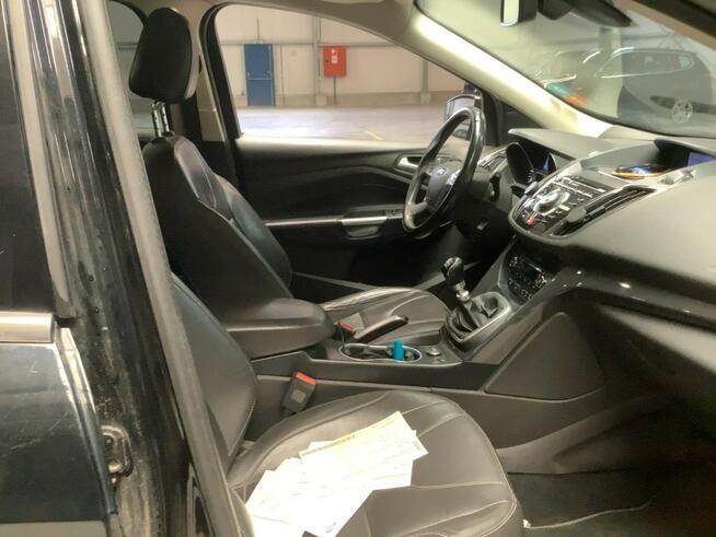 Kuga 2.0TDCI Titanium 150km NAVI hak SKÓRA 4x4 PANORAMA serwis 2016 Tychy - zdjęcie 4