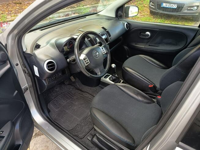 Nissan Note or. lakier, udokumentowany przebieg, stan BDB Janów Lubelski - zdjęcie 5