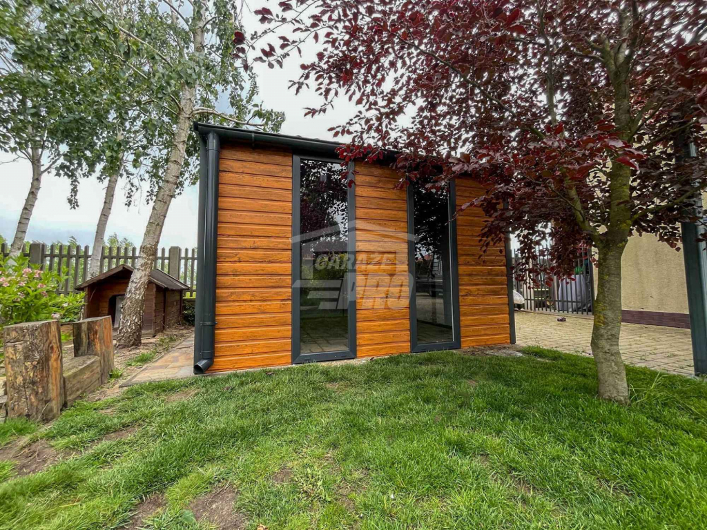 Schowek Domek Ogrodowy 3x3m drzwi 2x okno drewnopodobny rynny GP566 Gorzów Wielkopolski - zdjęcie 2