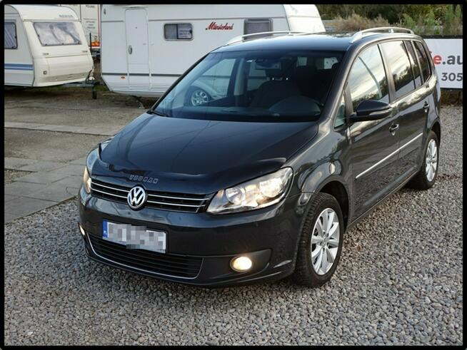 Volkswagen Touran 2.0TDi CR 140KM* 5 osób* PDC* DSG* Hak* Nowy Sącz - zdjęcie 4