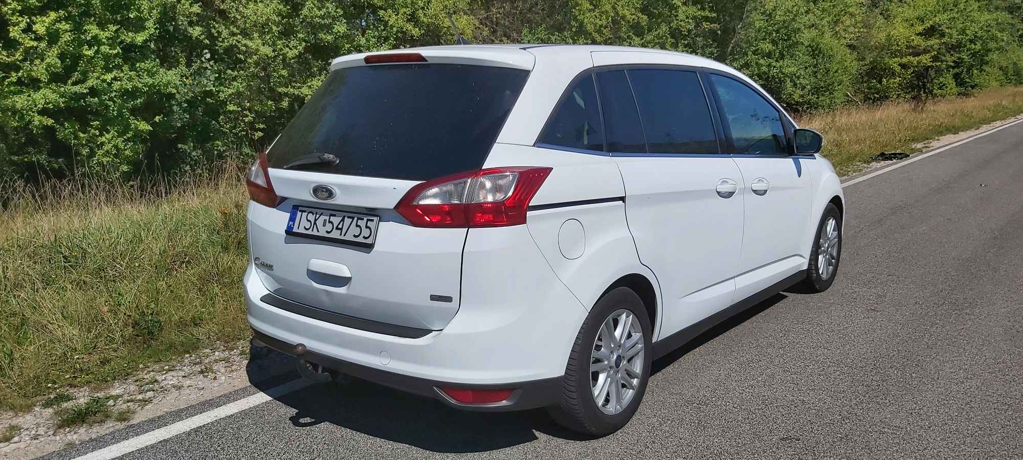 Ford Grand C-Max 1.6 TDCi Titanium 7 miejsc kamera zarejestrowany Skarżysko-Kamienna - zdjęcie 5