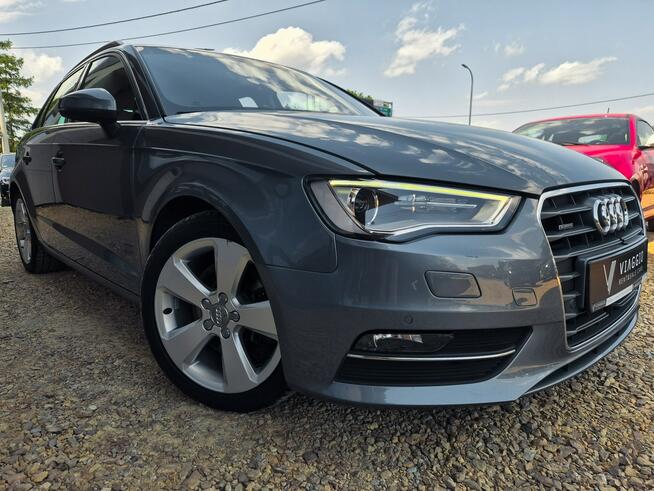 AUDI A3 2.0 TDI 185km QUATTRO pdc NAVI xenon BEZWYPADEK serwis 2016 Tychy - zdjęcie 2