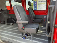 Transit przewozu Niepełnosprawnych 2 wózki inwalida rampa 2021 PFRON Syców - zdjęcie 7