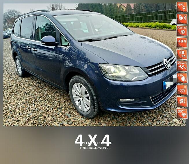Volkswagen Sharan 2.0Tdi*4motion*LED*Manual Bibice - zdjęcie 1