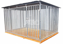 Kojec dla Psa 3x2m z profili zamkniętych + Podłoga drewniana GP264