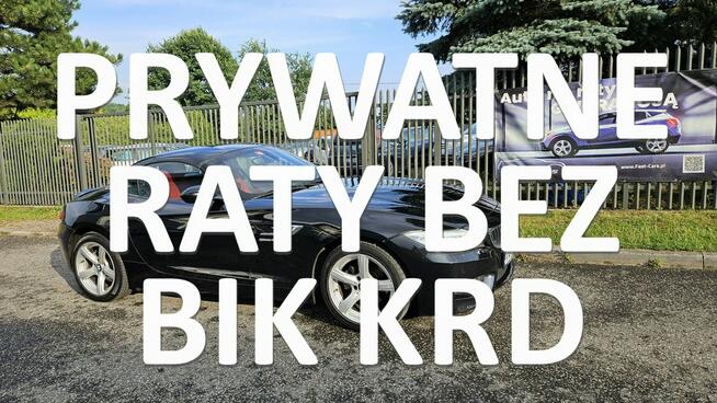 BMW Z4 cabrio czarna na raty wynajem bez BIK od FastCars Kraków - zdjęcie 1