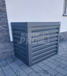 Osłona klimatyzatora - pompy ciepła 60x40x90 cm Antracyt GP292 Koszalin - zdjęcie 2