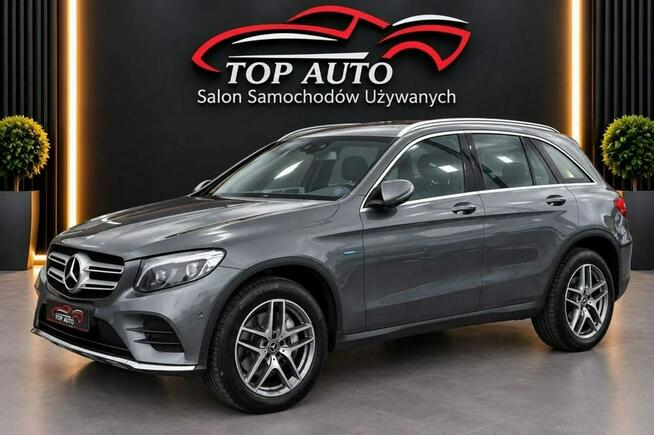 Mercedes-Benz GLC 350e 4-MATIC AMG PLUG IN 9G Panorama Hak BLIS Warszawa - zdjęcie 3