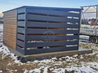 Schowek  domek ogrodowy 2,5x3m  okno - jasny orzech  spad w tył ID842 Ciechanów - zdjęcie 3