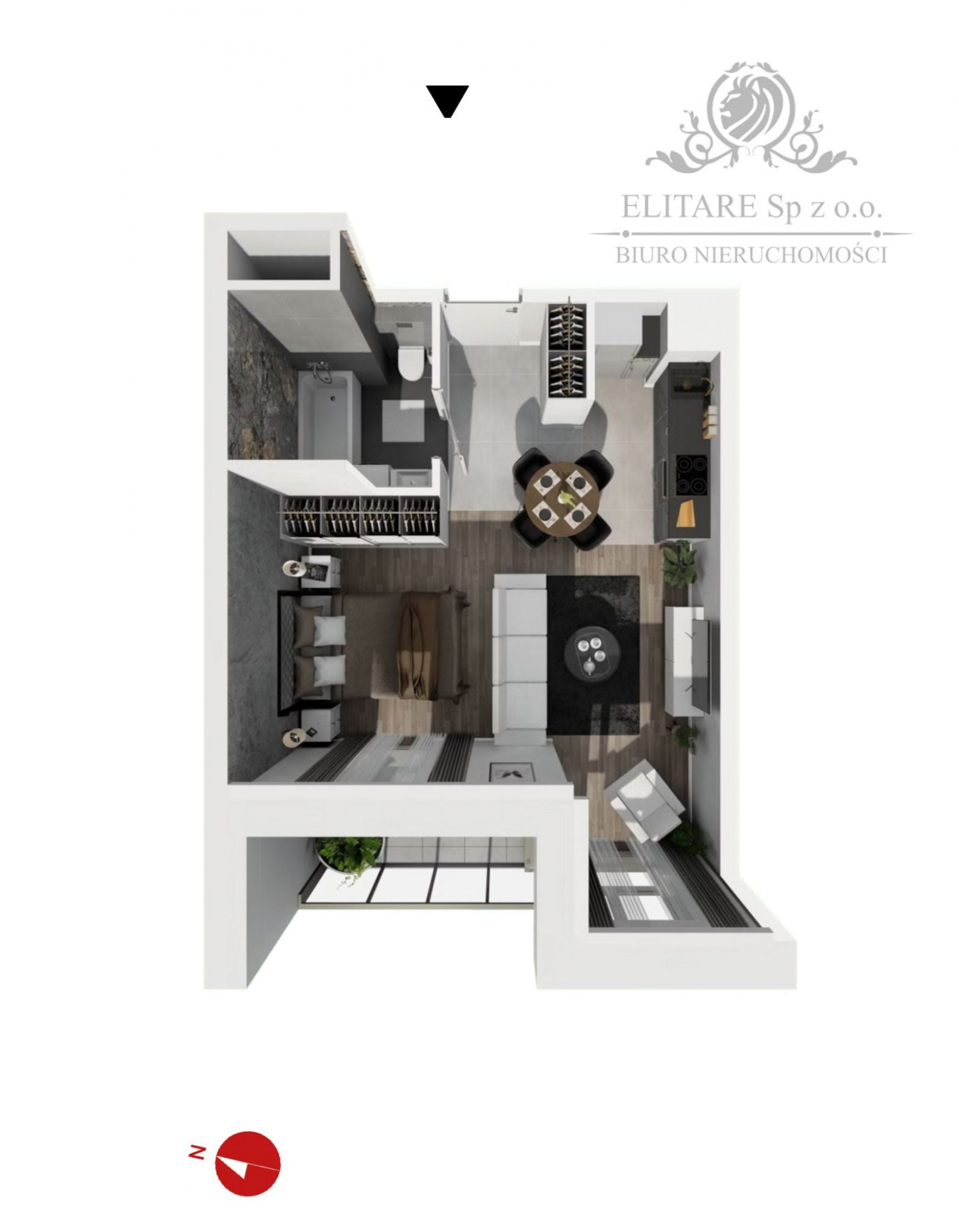 Mieszkanie 33,35m2, loggia, ogrzewanie miejskie/ Kleczków Wrocław - zdjęcie 4