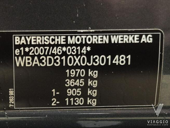 BMW 320d 185km BIXENON navi SKÓRA bezwypadkowy SERWIS 2013 Tychy - zdjęcie 9