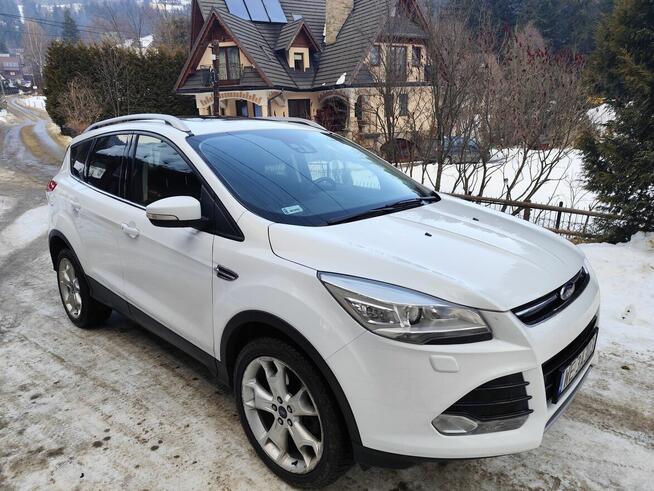 Ford kuga 2.0HDi automat 4x4 Titanium Sony radar Siennica - zdjęcie 11