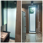 Folia na balkon Wilanów- Usługa oklejania szyb balkonowych Wilanów Ochota - zdjęcie 12