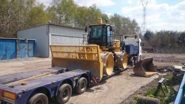 Niskopodwoziowy Transport Maszyn Rolniczych Budowlanych Ponadgabarytów Gdańsk - zdjęcie 9