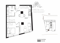 Apartament 2 pokojowy 38,88m2, ogrzewanie miejskie/Stare Miasto Wrocław - zdjęcie 3