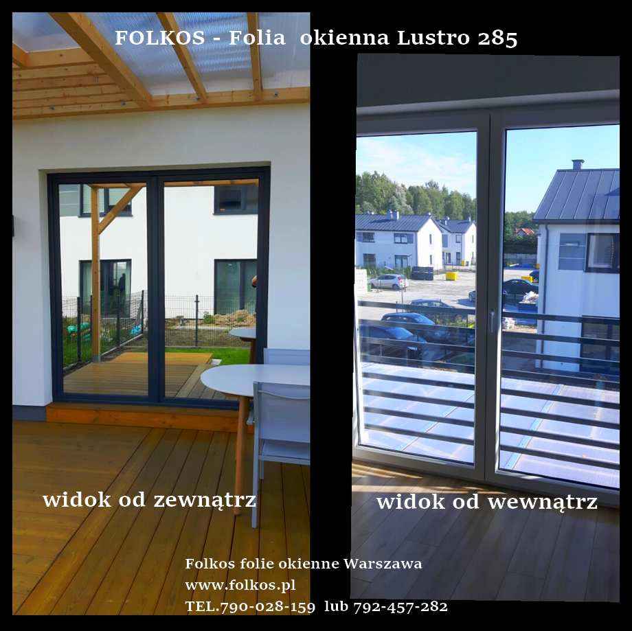 Folie okienne Warszawa Ursynów- Folie na okna, drzwi, balkony...Folkos Ursynów - zdjęcie 5