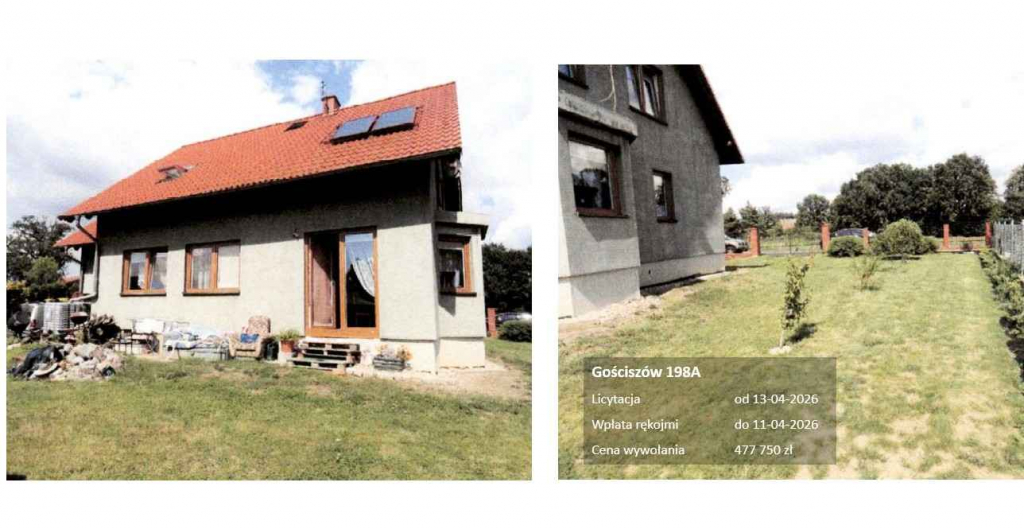 Licytacja komornicza, do odświeżenia Gościszów - zdjęcie 3