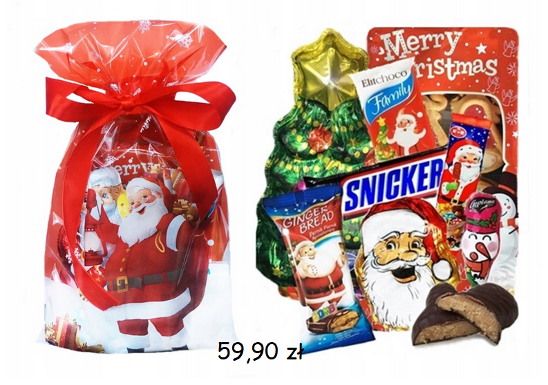 Wykonam paczki świąteczne ze słodyczami dla pracowników firm/dzieci Bydgoszcz - zdjęcie 2