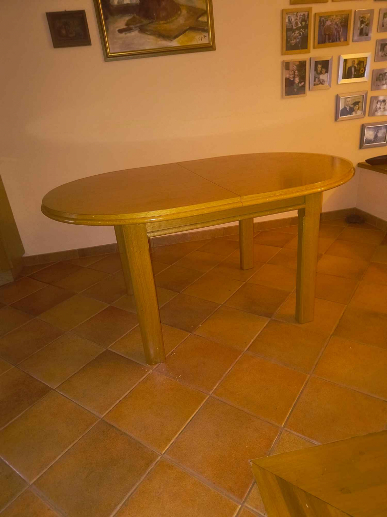 Stół dębowy owalny Jeżyce - zdjęcie 1